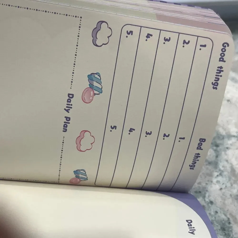 Sanrio Kuromi Heart Design Notebook Joytop Purple Strap Closure Journal Kawaii